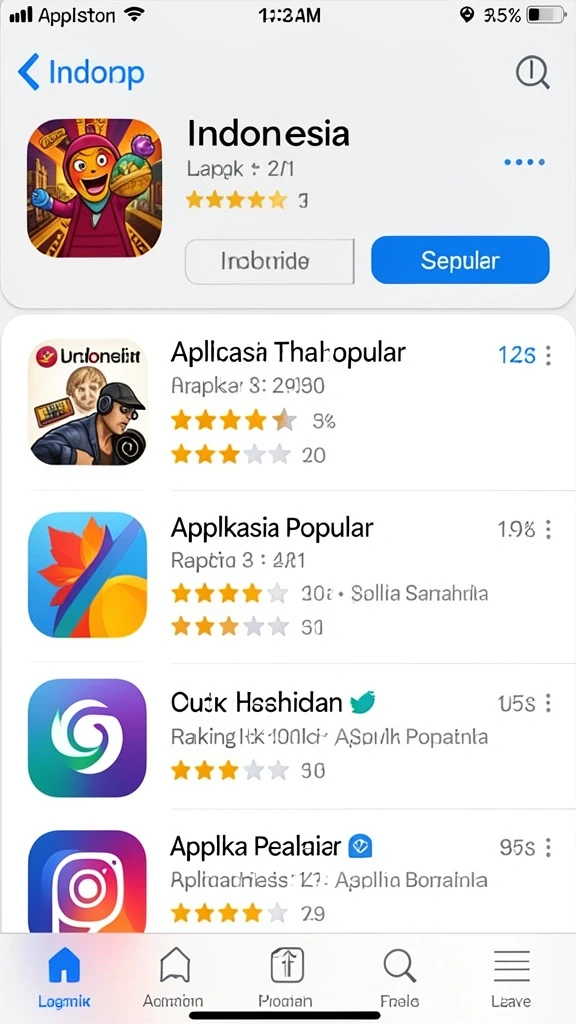 138alien - Antarmuka pengguna yang intuitif dan mudah digunakan.