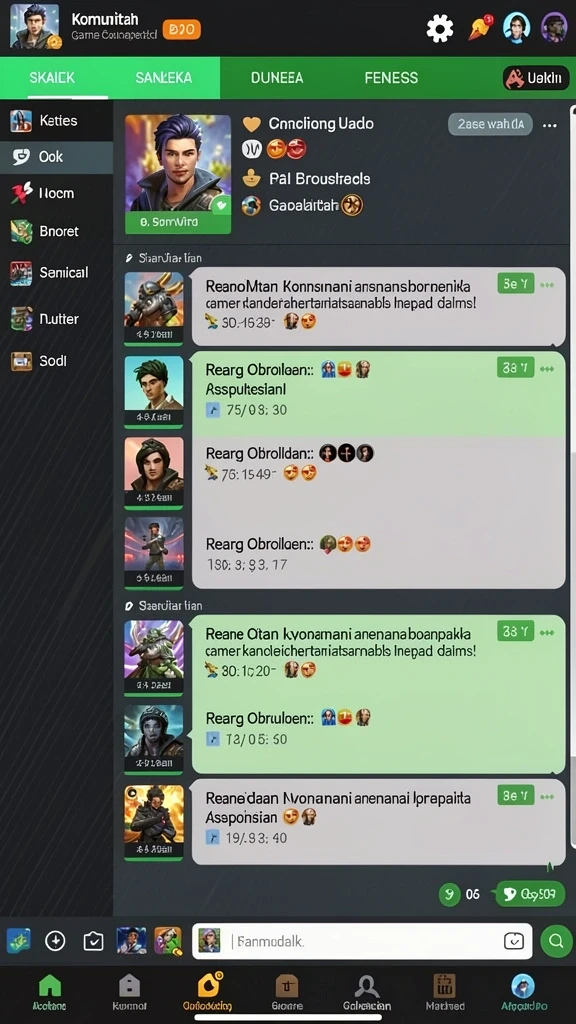 api5000 - Tampilan antarmuka yang intuitif dan menarik.