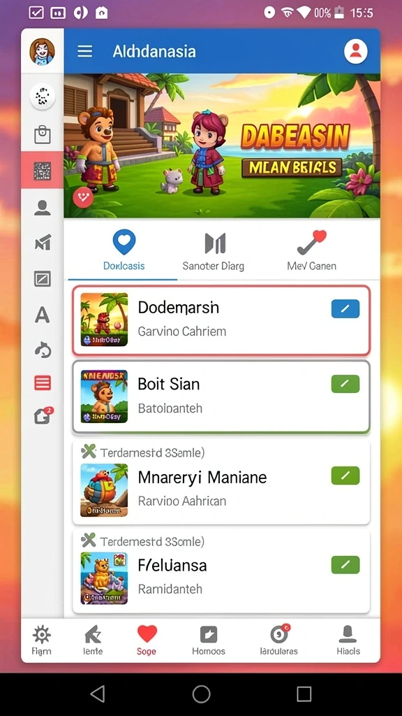 gocap123 - Pengaturan yang memungkinkan interaksi sosial antar pemain.