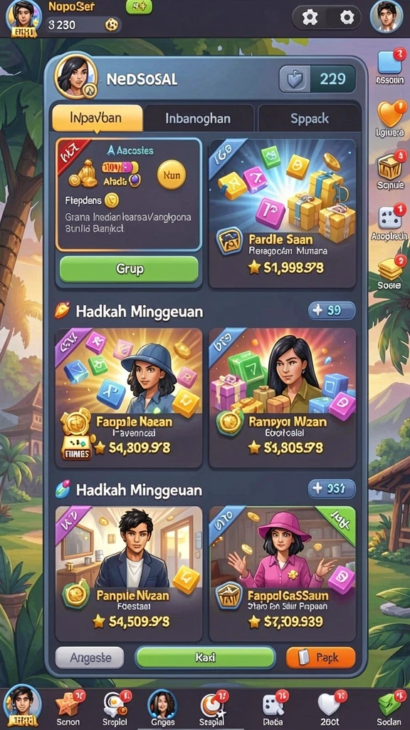 winidn - Tampilan antarmuka pengguna yang intuitif.