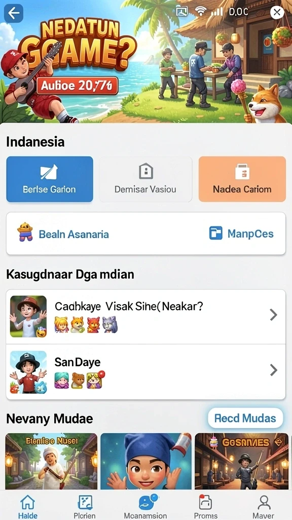 winidn - Momen seru saat menyelesaikan misi bersama teman.